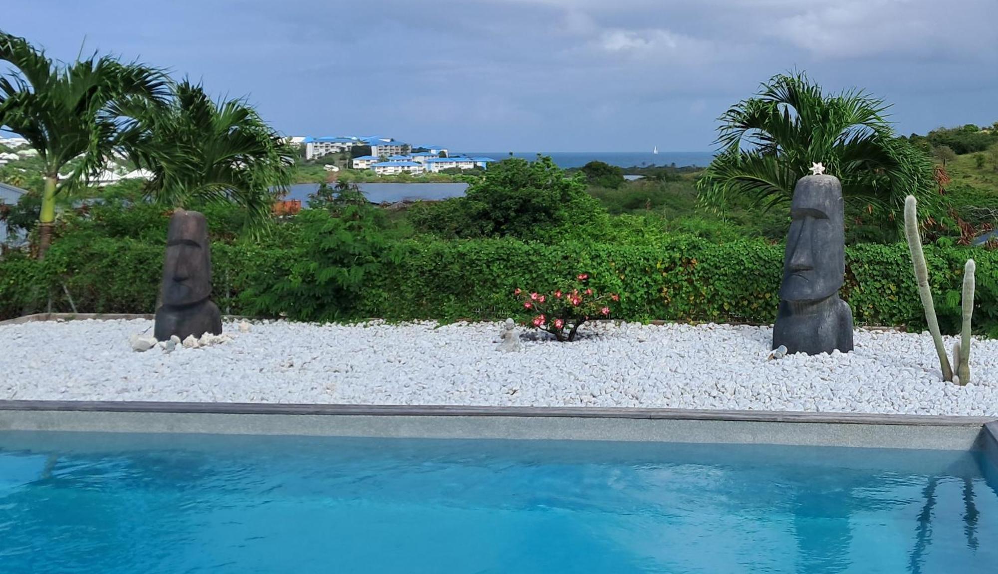Villa Moai Куль-де-Сак Экстерьер фото